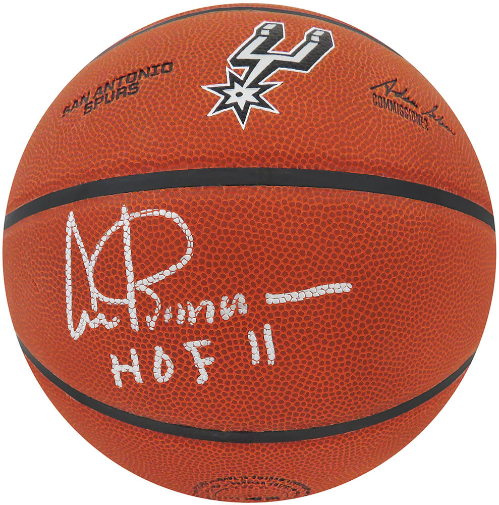 Artis Gilmore Signed Wilson San Antonio Spurs Logo NBA Basketball w/HOF'11 - GILBSK210 - Artis Gilmore Signed Wilson San Antonio Spurs Logo NBA Basketball w/HOF'11 product image