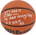 Artis Gilmore Signed Wilson Indoor/Outdoor NBA Basketball w/72 ABA MVP-ROY, 6x NBA AS, HOF'11 - GILBSK212 - Artis Gilmore Signed Wilson Indoor/Outdoor NBA Basketball w/72 ABA MVP-ROY, 6x NBA AS, HOF'11 product image