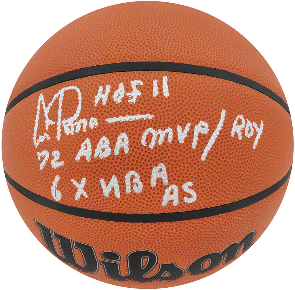 Artis Gilmore Signed Wilson Indoor/Outdoor NBA Basketball w/72 ABA MVP-ROY, 6x NBA AS, HOF'11 - GILBSK212 - Artis Gilmore Signed Wilson Indoor/Outdoor NBA Basketball w/72 ABA MVP-ROY, 6x NBA AS, HOF'11 product image