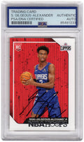 Shai Gilgeous Alexander Signed Clippers 2018-19 Panini NBA Hoops Rookie Basketball Card #262 - (PSA Encapsulated) - GILCAR210 - Shai Gilgeous Alexander Signed Clippers 2018-19 Panini NBA Hoops Rookie Basketball Card #262 - (PSA Encapsulated) product image