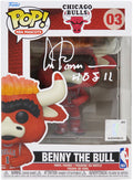 Artis Gilmore Signed Chicago Bulls Benny The Bull Mascot Funko Pop #3 w/HOF'11 - GILFUN200 - Artis Gilmore Signed Chicago Bulls Benny The Bull Mascot Funko Pop #3 w/HOF'11 product image