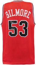 Artis Gilmore Signed Red Custom Basketball Jersey w/HOF'11 - GILJRY202 - Artis Gilmore Signed Red Custom Basketball Jersey w/HOF'11 product image