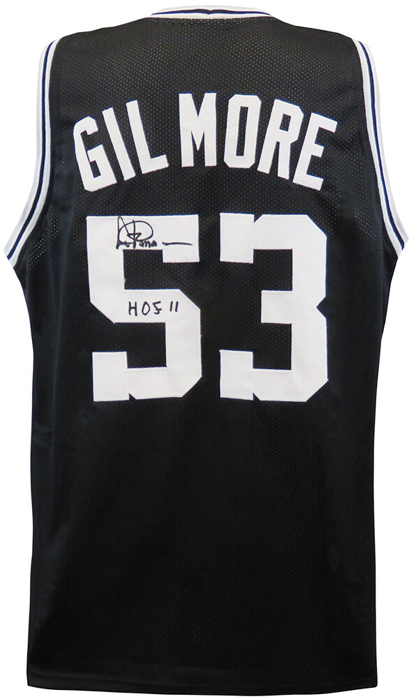 Artis Gilmore Signed Black Custom Basketball Jersey w/HOF'11 - GILJRY203 - Artis Gilmore Signed Black Custom Basketball Jersey w/HOF'11 product image