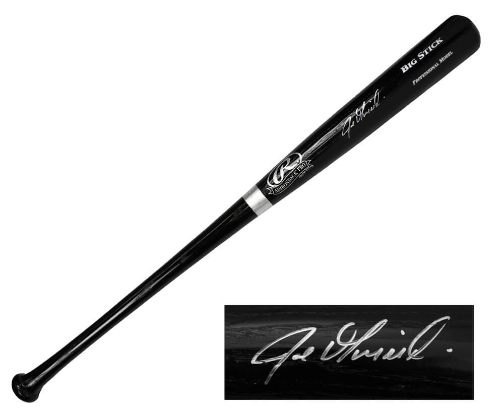 Joe Girardi Signed Rawlings Black Big Stick Baseball Bat - GIRBAT100 - Joe Girardi Signed Rawlings Black Big Stick Baseball Bat product image