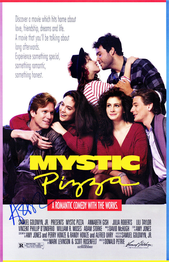 Annabeth Gish Signed Mystic Pizza 11x17 Movie Poster - GISPST500 - Annabeth Gish Signed Mystic Pizza 11x17 Movie Poster product image