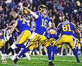 Jared Goff Signed Los Angeles Rams Passing Action 8x10 Photo (Fanatics) - GOF08P300 - Jared Goff Signed Los Angeles Rams Passing Action 8x10 Photo (Fanatics) product image