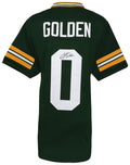 Matthew Golden Signed Green Custom Football Jersey - GOLJRY310 - Matthew Golden Signed Green Custom Football Jersey product image