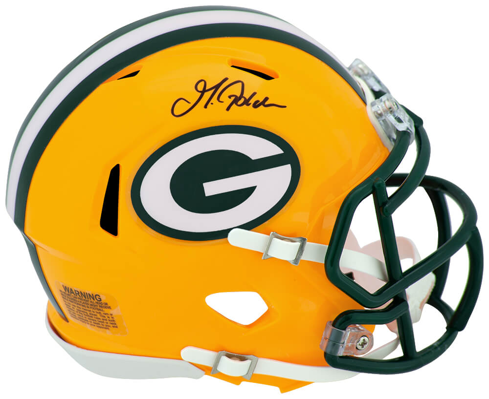 Matthew Golden Signed Green Bay Packers Riddell Speed Mini Helmet - GOLMIN310 - Matthew Golden Signed Green Bay Packers Riddell Speed Mini Helmet product image