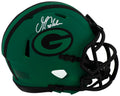Matthew Golden Signed Green Bay Packers RAVE Riddell Speed Mini Helmet - GOLMIN311 - Matthew Golden Signed Green Bay Packers RAVE Riddell Speed Mini Helmet product image