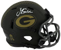 Matthew Golden Signed Green Bay Packers 2025 SALUTE Riddell Speed Mini Helmet - GOLMIN312 - Matthew Golden Signed Green Bay Packers 2025 SALUTE Riddell Speed Mini Helmet product image