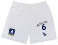Brett Goldstein Signed Ted Lasso AFC Richmond Roy Kent #6 White Soccer Training Shorts - GOLOTH503 - Brett Goldstein Signed Ted Lasso AFC Richmond Roy Kent #6 White Soccer Training Shorts product image