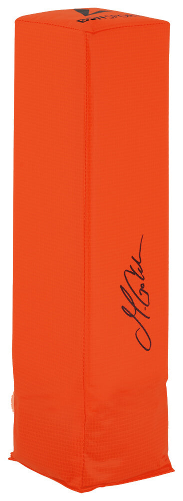 Matthew Golden Signed BSN Orange Football Endzone Pylon - GOLPYL310 - Matthew Golden Signed BSN Orange Football Endzone Pylon product image