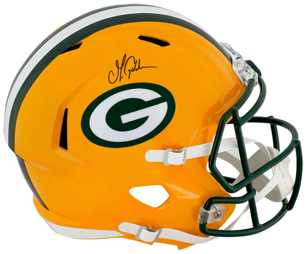 Matthew Golden Signed Green Bay Packers Riddell Full Size Speed Replica Helmet - GOLREP310 - Matthew Golden Signed Green Bay Packers Riddell Full Size Speed Replica Helmet product image