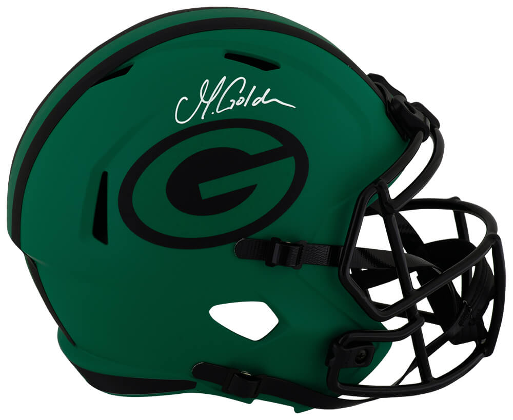 Matthew Golden Signed Green Bay Packers RAVE Riddell Full Size Speed Replica Helmet - GOLREP311 - Matthew Golden Signed Green Bay Packers RAVE Riddell Full Size Speed Replica Helmet product image