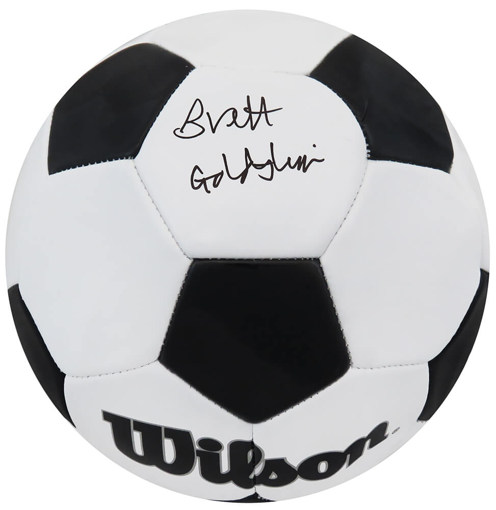 Brett Goldstein (Roy Kent) Signed Wilson Black & White Size 5 Soccer Ball - GOLSCR500 - Brett Goldstein (Roy Kent) Signed Wilson Black & White Size 5 Soccer Ball product image