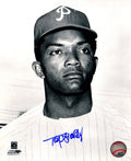 Tony Gonzalez Signed Philadelphia Phillies Head Shot Pose B&W 8x10 Photo - GON08P100 - Tony Gonzalez Signed Philadelphia Phillies Head Shot Pose B&W 8x10 Photo product image