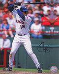 Juan Gonzalez Signed Texas Rangers Batting Action 8x10 Photo - GON08P110 - Juan Gonzalez Signed Texas Rangers Batting Action 8x10 Photo product image