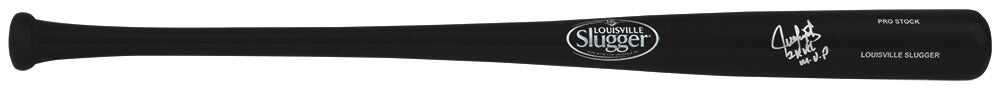 Juan Gonzalez Signed Louisville Slugger Pro Stock Black Baseball Bat w/2x AL MVP - GONBAT101 - Juan Gonzalez Signed Louisville Slugger Pro Stock Black Baseball Bat w/2x AL MVP product image
