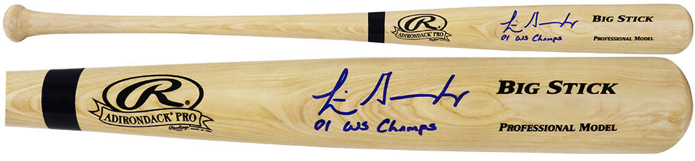 Luis Gonzalez Signed Rawlings Big Stick Blonde Baseball Bat w/01 WS Champs - GONBAT110 - Luis Gonzalez Signed Rawlings Big Stick Blonde Baseball Bat w/01 WS Champs product image