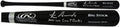 Luis Gonzalez Signed Rawlings Big Stick Black Baseball Bat w/2001 GM 7 Game Winning Hit - GONBAT112 - Luis Gonzalez Signed Rawlings Big Stick Black Baseball Bat w/2001 GM 7 Game Winning Hit product image