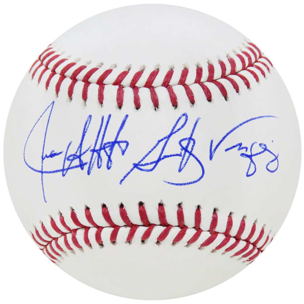 Juan Albert Gonzalez Vazquez (Full Name Signature) Signed Rawlings Official MLB Baseball - GONBSB101 - Juan Albert Gonzalez Vazquez (Full Name Signature) Signed Rawlings Official MLB Baseball product image