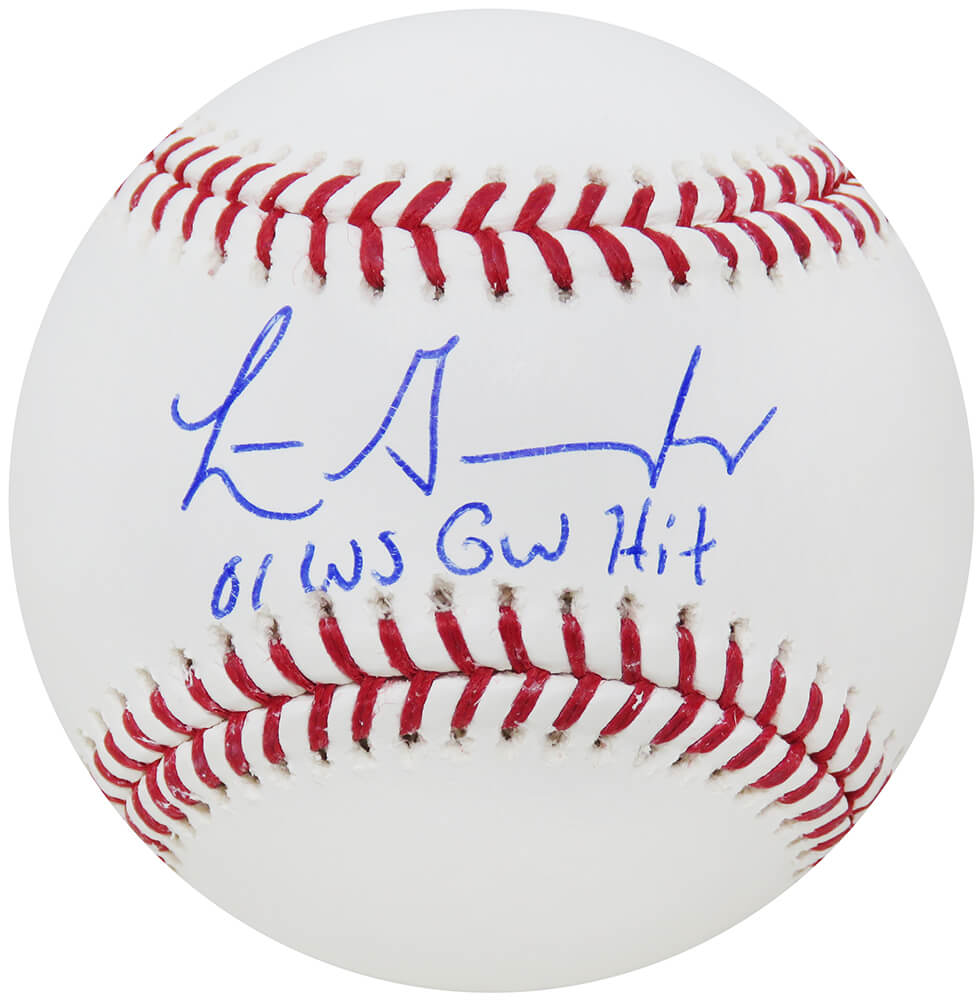 Luis Gonzalez Signed Rawlings Official MLB Baseball w/01 WS GW Hit - GONBSB110 - Luis Gonzalez Signed Rawlings Official MLB Baseball w/01 WS GW Hit product image