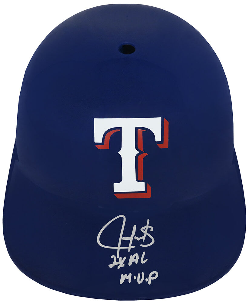 Juan Gonzalez Signed Texas Rangers Replica Souvenir Batting Helmet w/2x AL MVP - GONBTH100 - Juan Gonzalez Signed Texas Rangers Replica Souvenir Batting Helmet w/2x AL MVP product image
