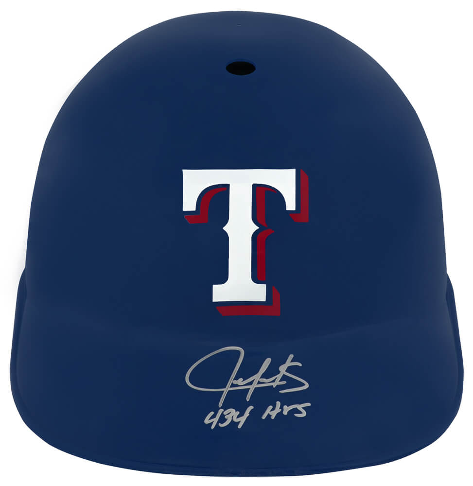 Juan Gonzalez Signed Texas Rangers Replica Souvenir Batting Helmet w/434 HR's - GONBTH101 - Juan Gonzalez Signed Texas Rangers Replica Souvenir Batting Helmet w/434 HR's product image