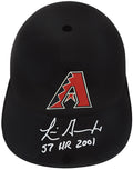 Luis Gonzalez Signed Arizona Diamondbacks Souvenir Replica Batting Helmet w/57 HRs 2001 - GONBTH112 - Luis Gonzalez Signed Arizona Diamondbacks Souvenir Replica Batting Helmet w/57 HRs 2001 product image