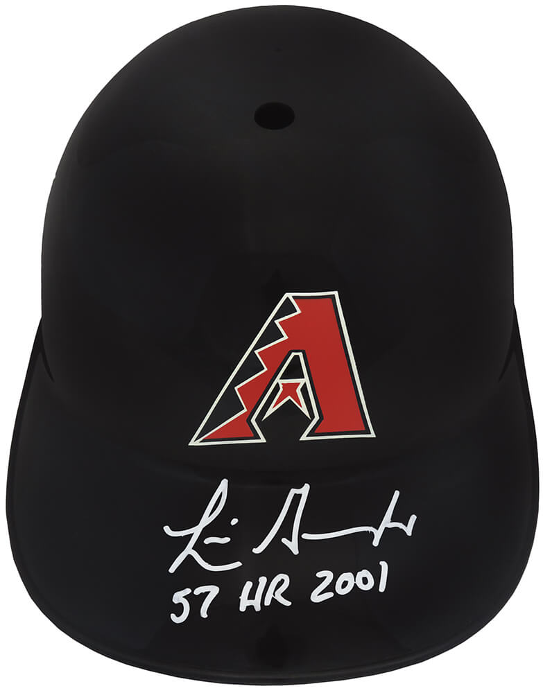 Luis Gonzalez Signed Arizona Diamondbacks Souvenir Replica Batting Helmet w/57 HRs 2001 - GONBTH112 - Luis Gonzalez Signed Arizona Diamondbacks Souvenir Replica Batting Helmet w/57 HRs 2001 product image
