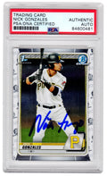 Nick Gonzales Signed Pittsburgh Pirates 2020 Topps Bowman Chrome Baseball Rookie Card #BD-81 (PSA/DNA Encapsulated) - GONCAR103 - Nick Gonzales Signed Pittsburgh Pirates 2020 Topps Bowman Chrome Baseball Rookie Card #BD-81 (PSA/DNA Encapsulated) product image