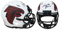 Tony Gonzalez Signed Atlanta Falcons Lunar Eclipse White Matte Riddell Speed Mini Helmet - GONMIN301 - Tony Gonzalez Signed Atlanta Falcons Lunar Eclipse White Matte Riddell Speed Mini Helmet product image
