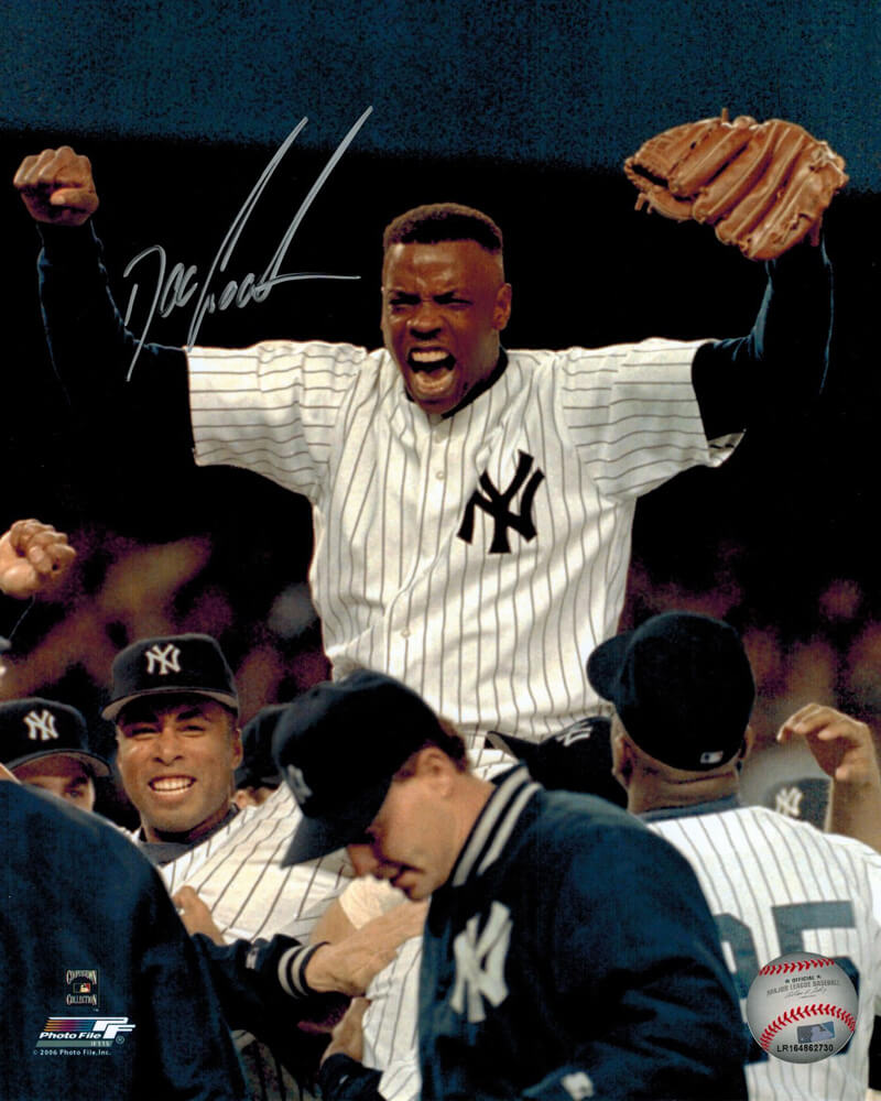 Dwight "Doc" Gooden Signed Yankees No-Hitter 8x10 Photo - GOO08P102 - Dwight "Doc" Gooden Signed Yankees No-Hitter 8x10 Photo product image