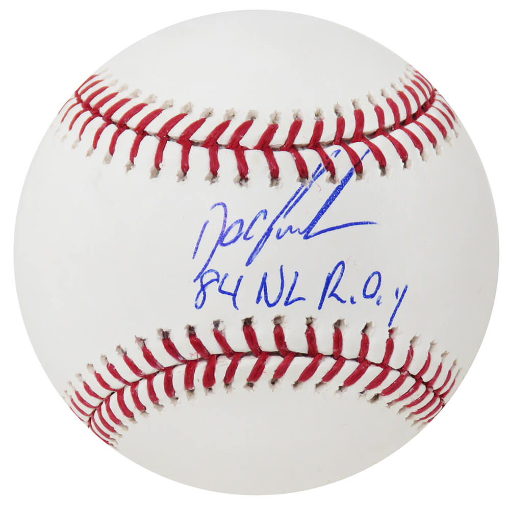 Dwight "Doc" Gooden Signed Official MLB Baseball w/84 NL ROY - GOOBSB101 - Dwight "Doc" Gooden Signed Official MLB Baseball w/84 NL ROY product image