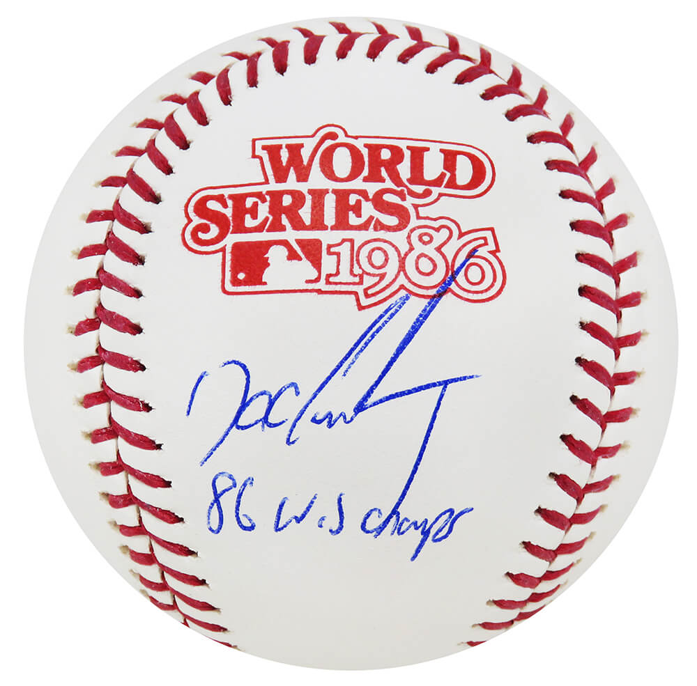 Dwight 'Doc' Gooden Signed Rawlings 1986 World Series Baseball w/86 WS Champs - GOOBSB109 - Dwight 'Doc' Gooden Signed Rawlings 1986 World Series Baseball w/86 WS Champs product image