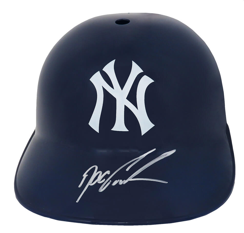 Dwight 'Doc' Gooden Signed New York Yankees Souvenir Replica Batting Helmet - GOOBTH101 - Dwight 'Doc' Gooden Signed New York Yankees Souvenir Replica Batting Helmet product image