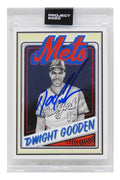 Dwight Gooden Signed New York Mets Topps Project 2020 Card #65 (Mister Cartoon - Artist) - GOOCAR104 - Dwight Gooden Signed New York Mets Topps Project 2020 Card #65 (Mister Cartoon - Artist) product image