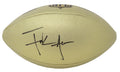 Frank Gore Signed Wilson Duke Gold Metallic NFL Full Size Replica Football - GORFTB302 - Frank Gore Signed Wilson Duke Gold Metallic NFL Full Size Replica Football product image