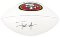 Frank Gore Signed San Francisco 49ers Logo Franklin White Football - GORFTB304 - Frank Gore Signed San Francisco 49ers Logo Franklin White Football product image