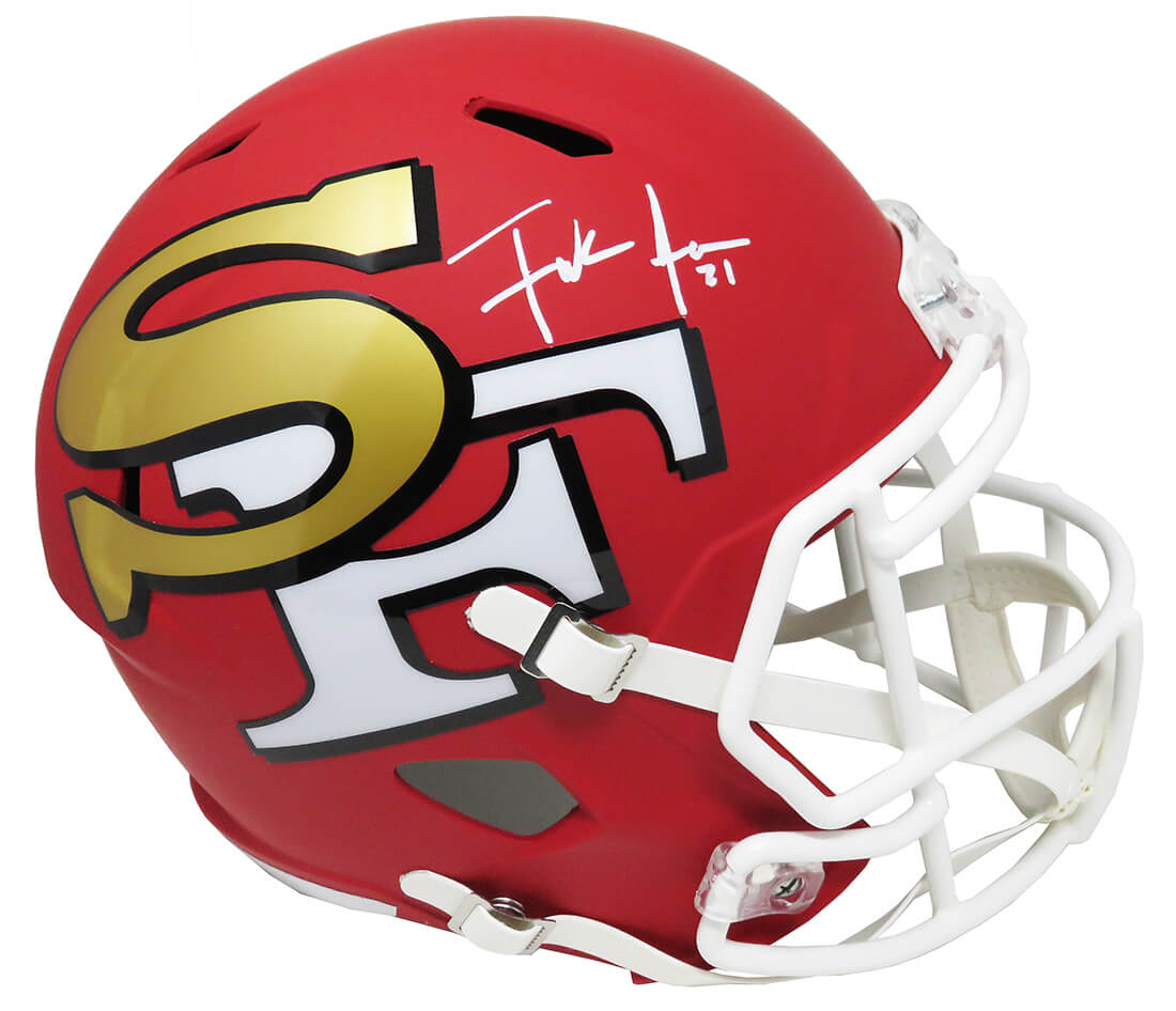 Frank Gore Signed San Francisco 49ers AMP Alternate Series Riddell Full Size Speed Replica Helmet - GORREP303 - Frank Gore Signed San Francisco 49ers AMP Alternate Series Riddell Full Size Speed Replica Helmet product image