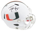 Frank Gore Signed Miami Hurricanes Riddell Full Size Speed Replica Helmet - GORREP305 - Frank Gore Signed Miami Hurricanes Riddell Full Size Speed Replica Helmet product image