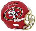 Frank Gore Signed San Francisco 49ers FLASH Riddell Full Size Speed Replica Helmet - GORREP308 - Frank Gore Signed San Francisco 49ers FLASH Riddell Full Size Speed Replica Helmet product image