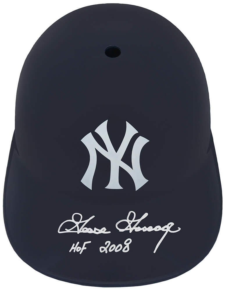 Goose Gossage Signed New York Yankees Souvenir Replica Batting Helmet w/HOF 2008 - GOSBTH100 - Goose Gossage Signed New York Yankees Souvenir Replica Batting Helmet w/HOF 2008 product image
