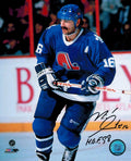 Michel Goulet Signed  Nordiques Action 8x10 Photo w/HOF'98 - GOU08P401 - Michel Goulet Signed Nordiques Action 8x10 Photo w/HOF'98 product image