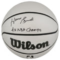 Horace Grant Signed Wilson Platinum Full Size NBA Basketball w/4x NBA Champ - GRABSK206 - Horace Grant Signed Wilson Platinum Full Size NBA Basketball w/4x NBA Champ product image