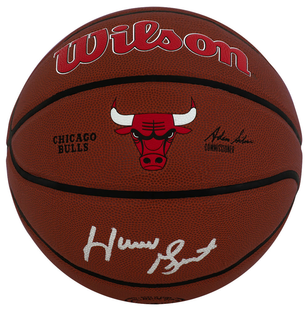 Horace Grant Signed Wilson Chicago Bulls Logo NBA Basketball - GRABSK207 - Horace Grant Signed Wilson Chicago Bulls Logo NBA Basketball product image
