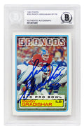 Randy Gradishar Signed Denver Broncos 1983 Topps Football Trading Card #262 (Beckett Encapsulated) - GRACAR300 - Randy Gradishar Signed Denver Broncos 1983 Topps Football Trading Card #262 (Beckett Encapsulated) product image