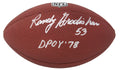 Randy Gradishar Signed Wilson Limited Full Size NFL Football w/DPOY'78 - GRAFTB310 - Randy Gradishar Signed Wilson Limited Full Size NFL Football w/DPOY'78 product image