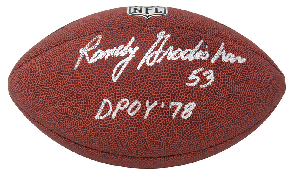 Randy Gradishar Signed Wilson Limited Full Size NFL Football w/DPOY'78 - GRAFTB310 - Randy Gradishar Signed Wilson Limited Full Size NFL Football w/DPOY'78 product image