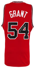 Horace Grant Signed Red Custom Basketball Jersey - GRAJRY201 - Horace Grant Signed Red Custom Basketball Jersey product image